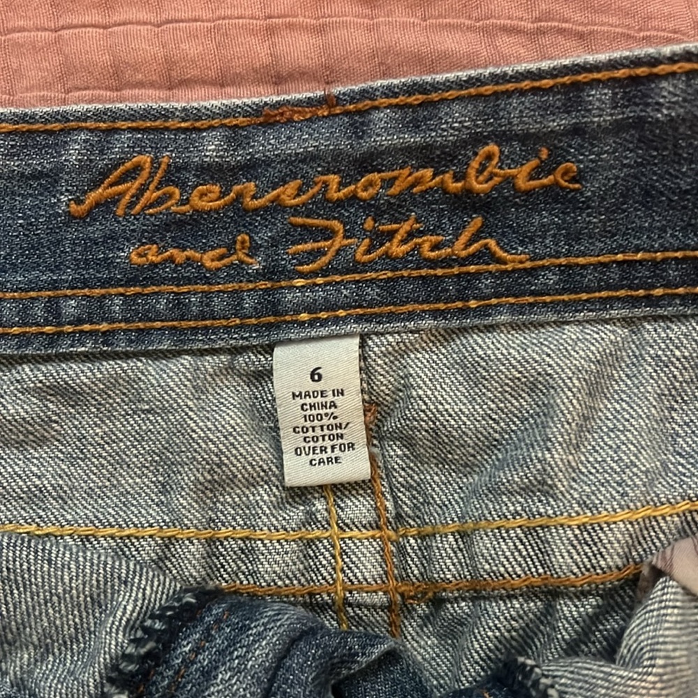 Vintage Abercrombie & Fitch Denim Skirt - Picture 2 of 3